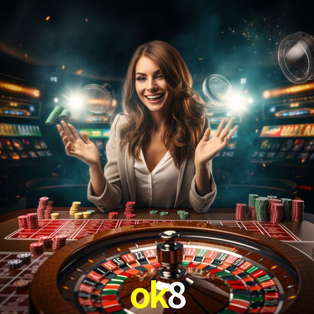 ok8: Jogos de Caça-Níqueis-Altas Recompensas, Roleta-Velocidade, Blackjack-Desafios Máximos